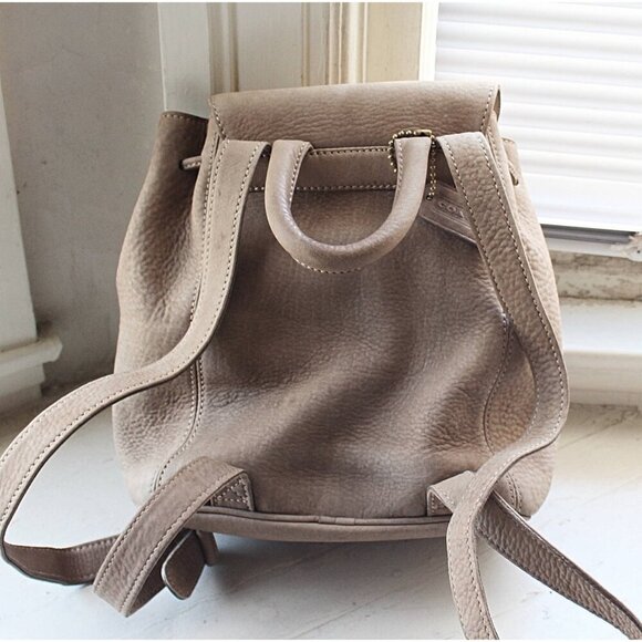 Coach Vintage - Sonoma Small Backpack Nubuc 4938 in Sand, Italy 1990s main image 14
